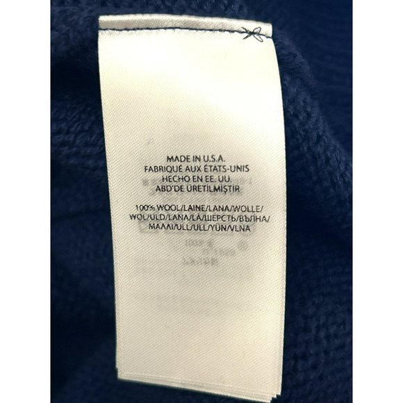 Polo Ralph Lauren Unisex Official Paralympic Olympic 2022 Navy Blue Wool Winter - Picture 7 of 8